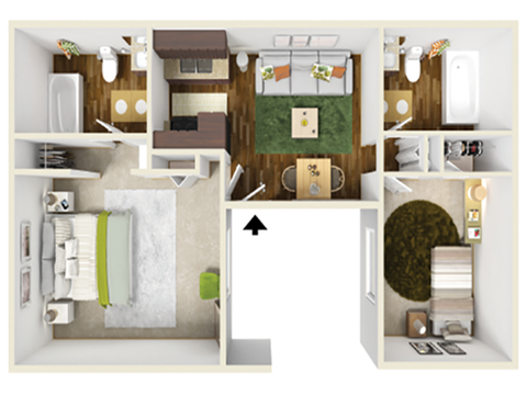 Two Bedroom